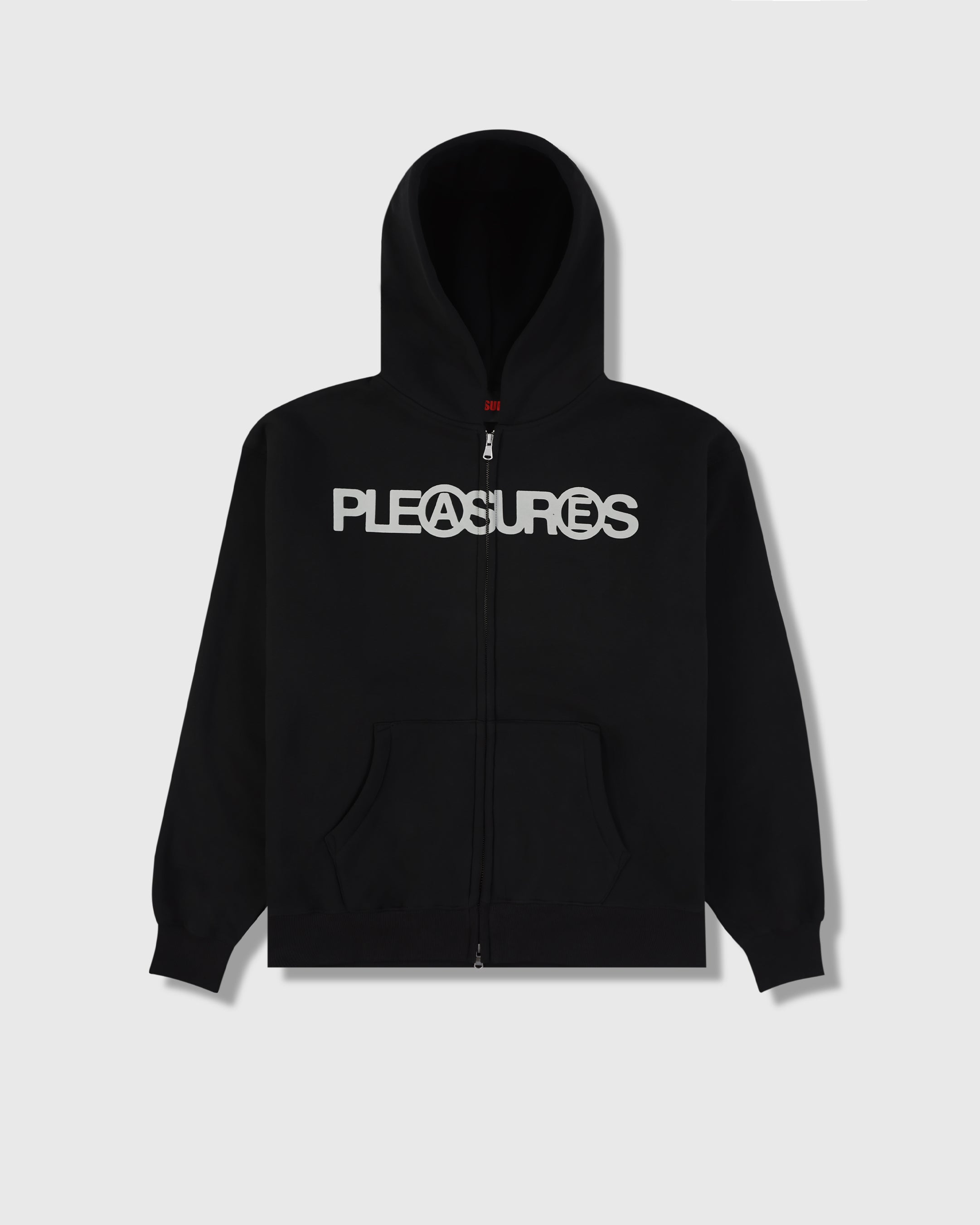 Pleasures パーカー ZINE ZIP HOODIE – PLEASURES