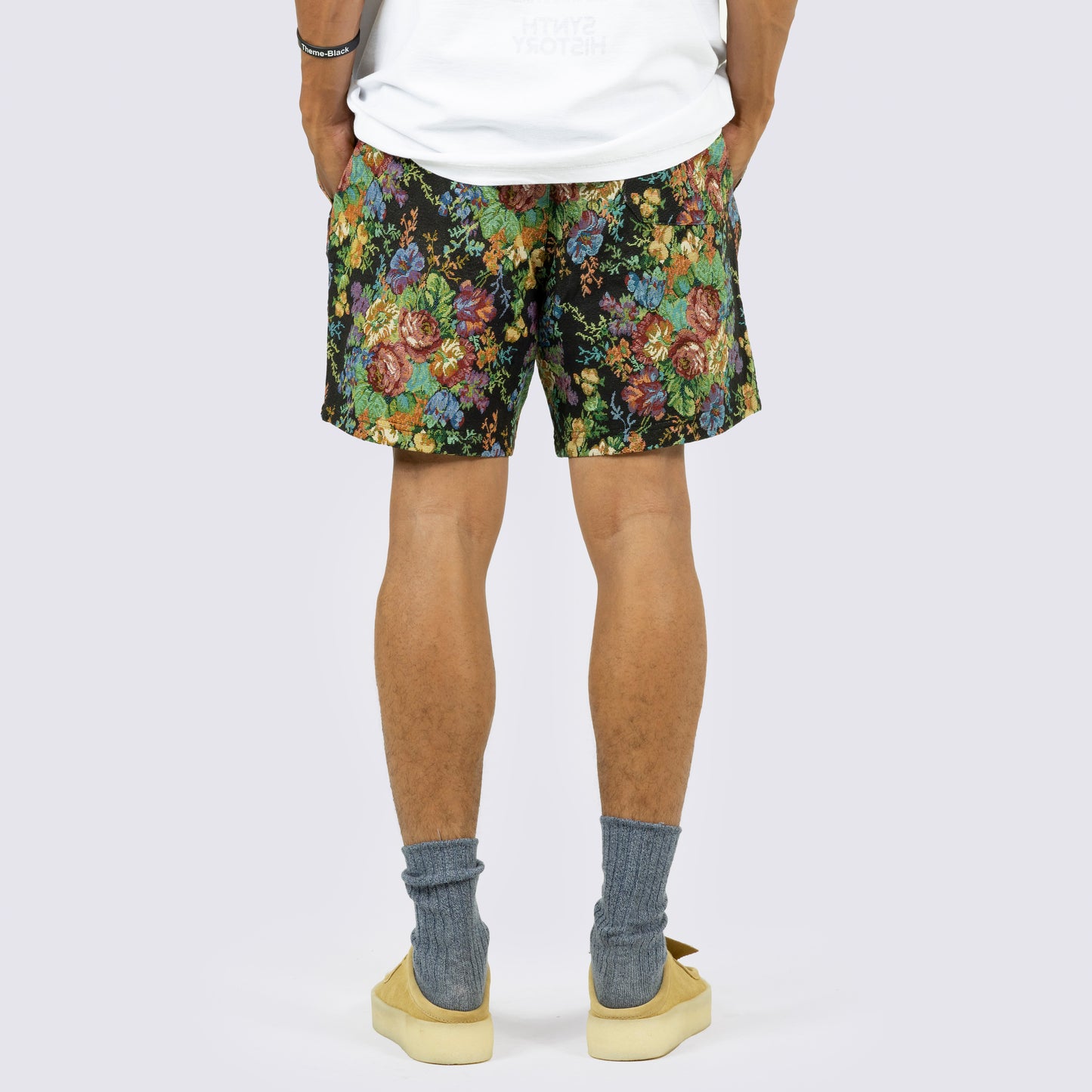FLORAL SHORTS - TIGERS