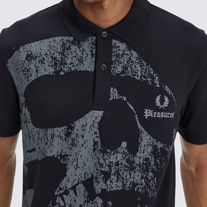 SKULL PRINT FRED PERRY SHIRT