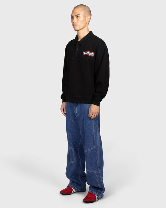GENTLE POLO SWEATSHIRT