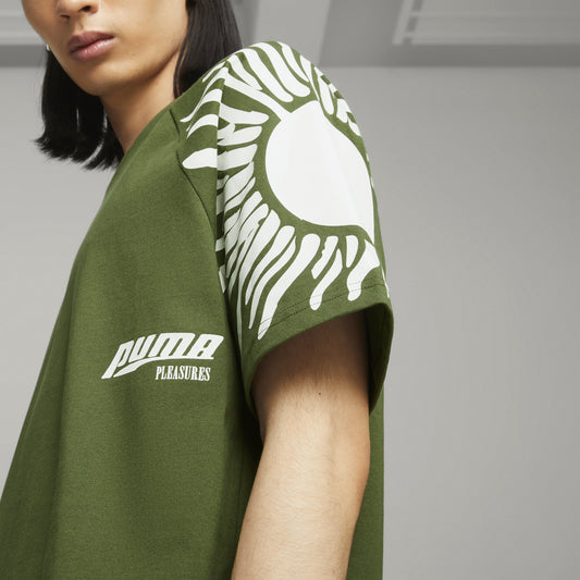 PUMA X PLEASURES SUN GRAPHIC TEE