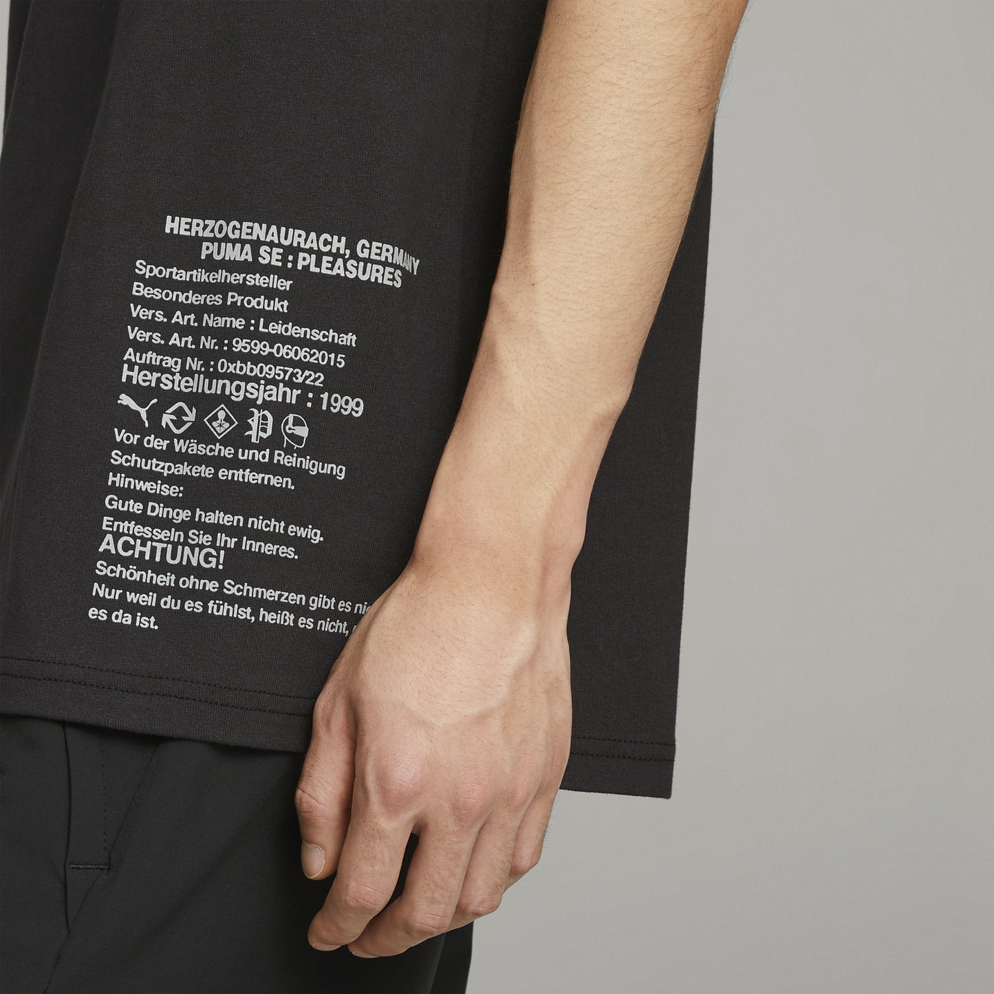 PUMA X PLEASURES TYPO TEE