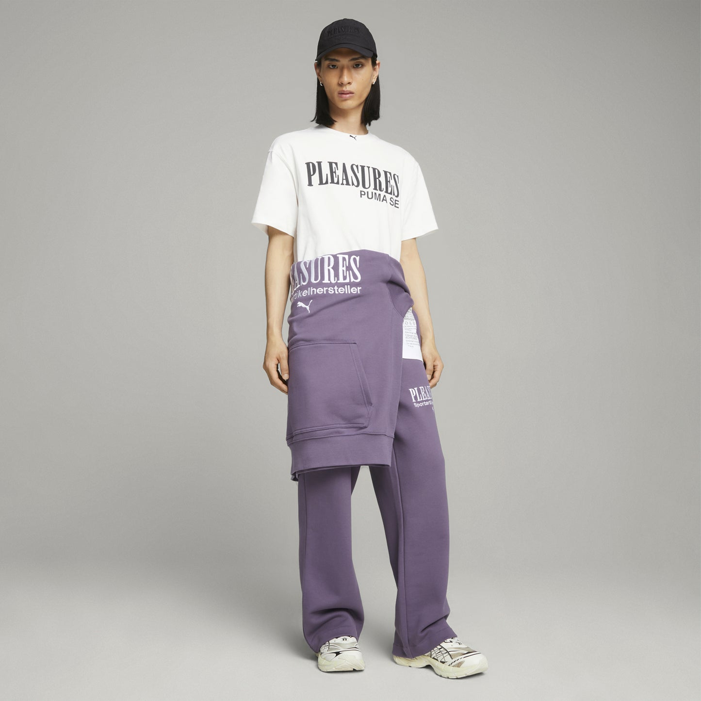 PUMA X PLEASURES TYPO TEE