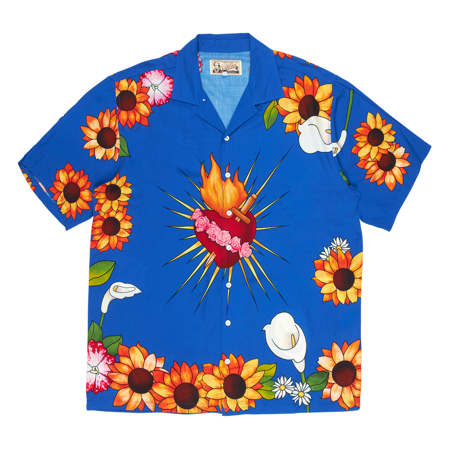 HEART BUTTON DOWN – PLEASURES