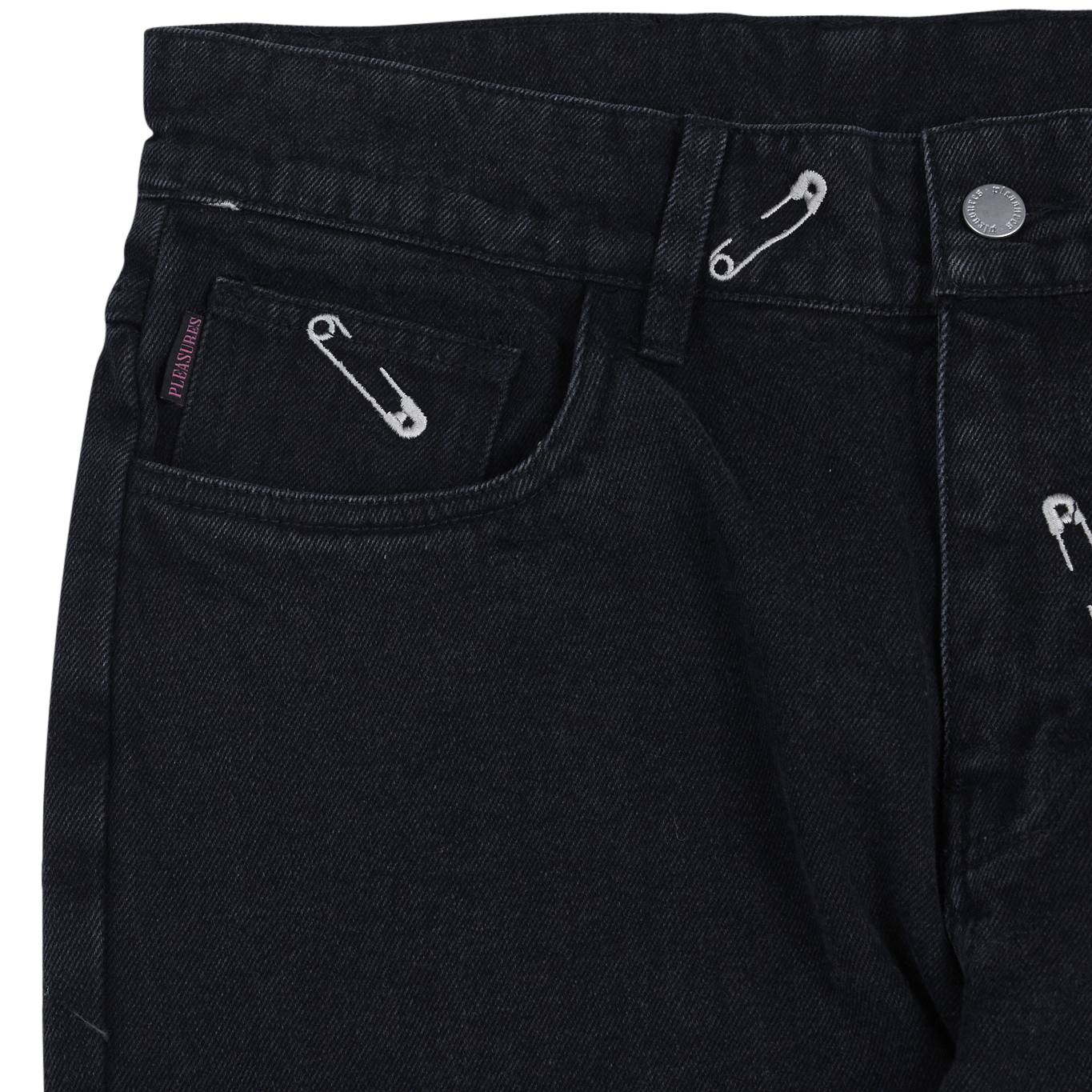 SAFETY PIN 5 POCKET DENIM