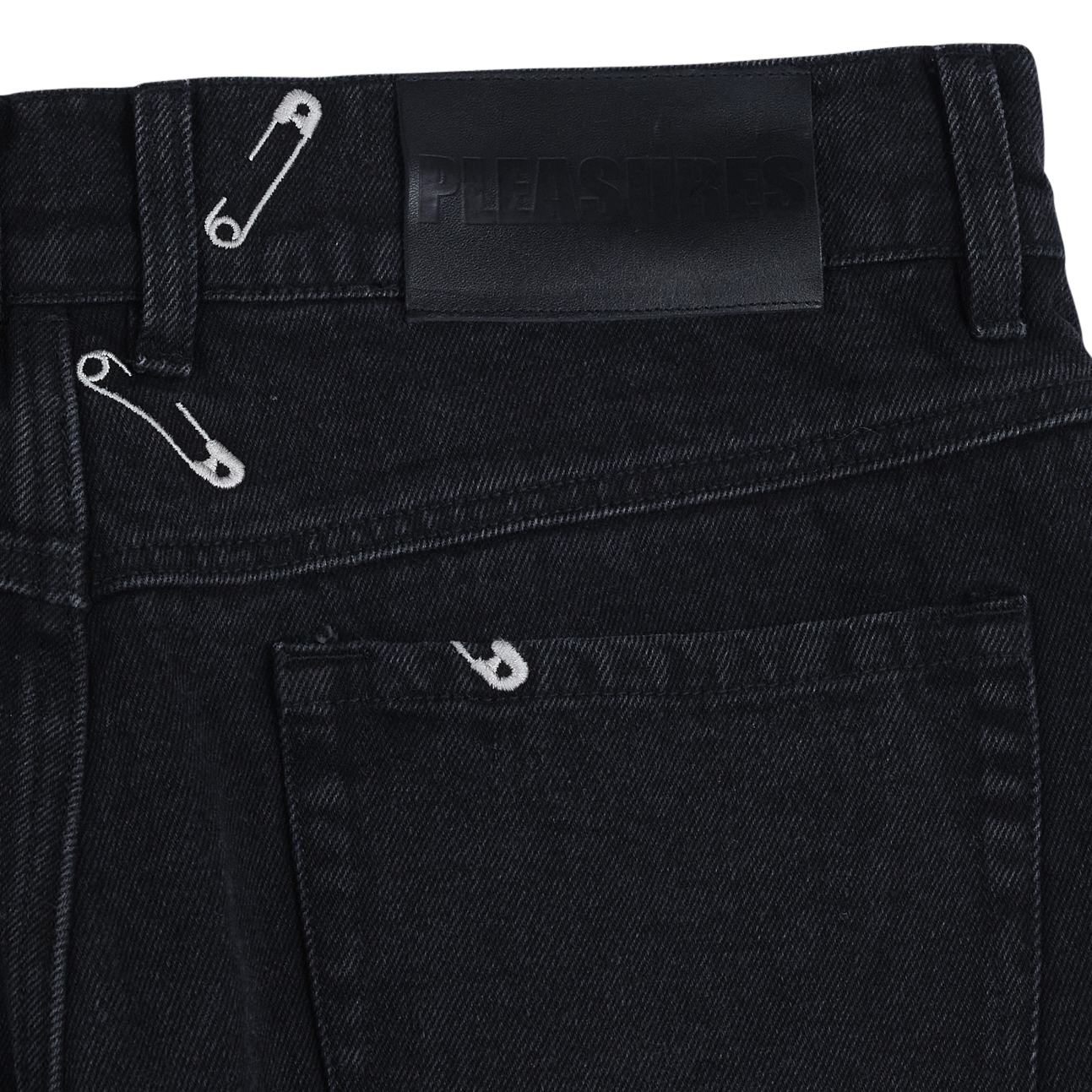 SAFETY PIN 5 POCKET DENIM