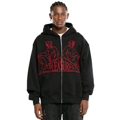 SQUEEZE ZIP UP HOODIE