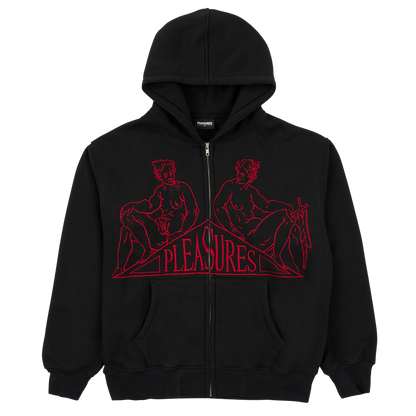 SQUEEZE ZIP UP HOODIE