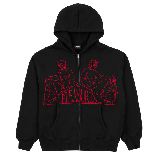 SQUEEZE ZIP UP HOODIE