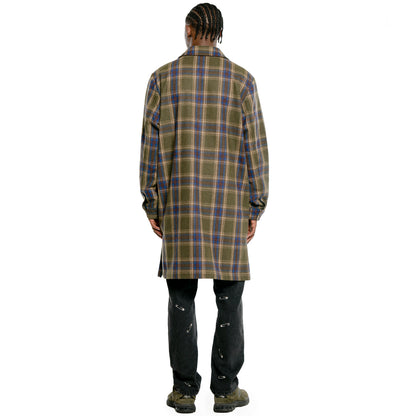 SOUL PLAID TRENCH