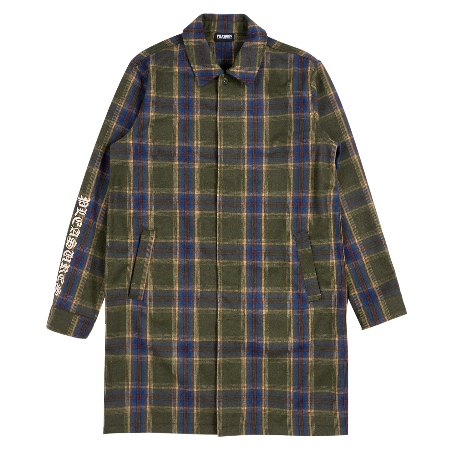 SOUL PLAID TRENCH