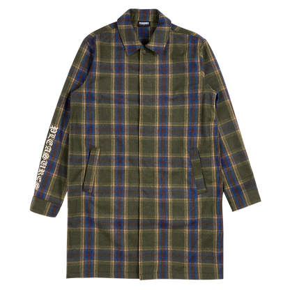 SOUL PLAID TRENCH