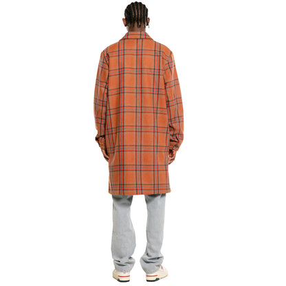 SOUL PLAID TRENCH