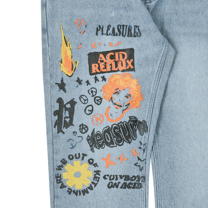 REFLUX 5 POCKET DENIM