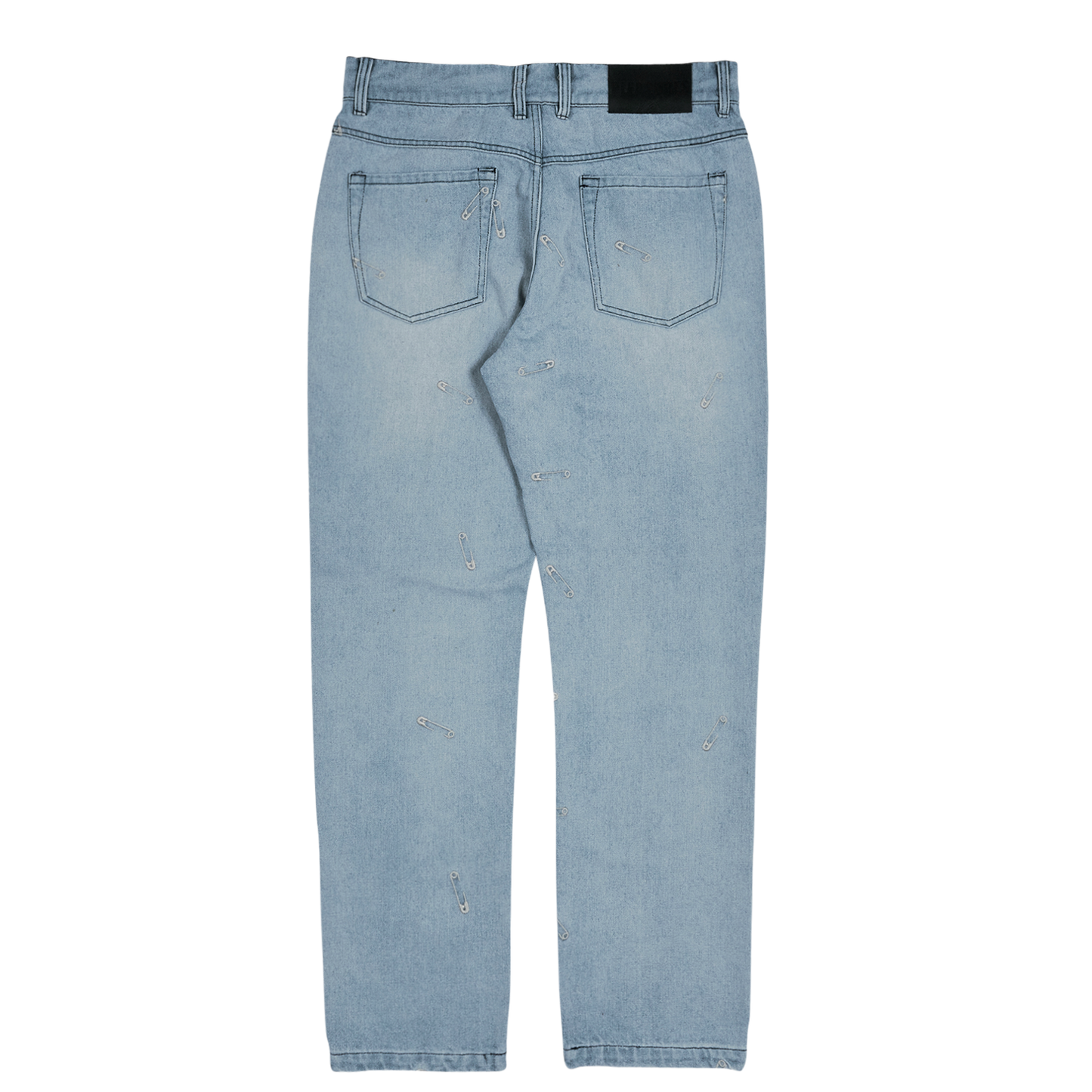 SAFETY PIN 5 POCKET DENIM