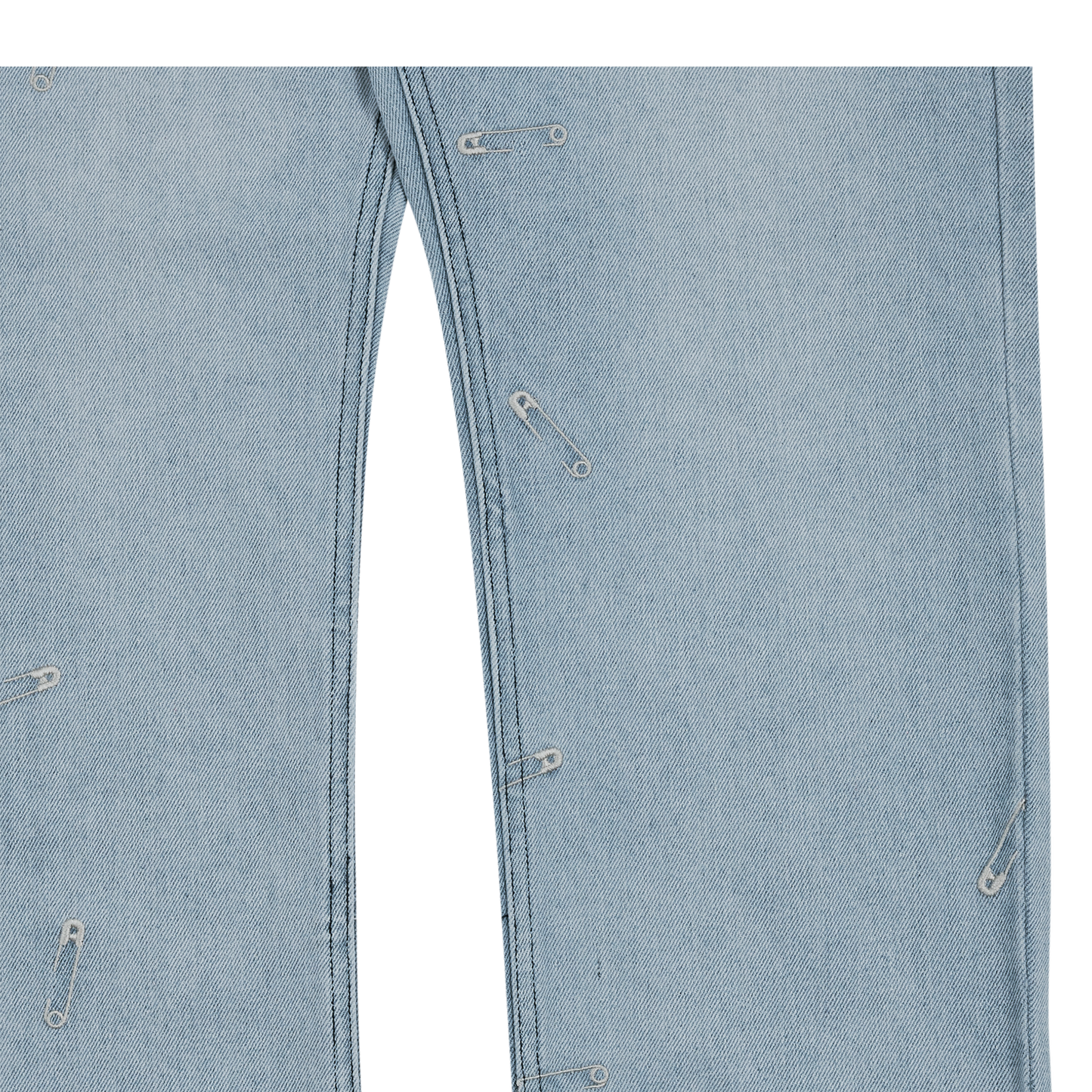 SAFETY PIN 5 POCKET DENIM