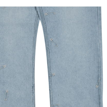 SAFETY PIN 5 POCKET DENIM