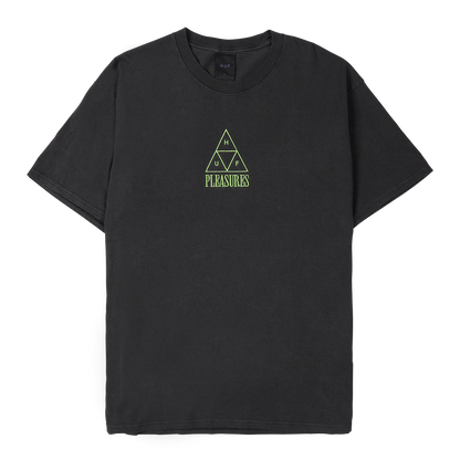 HUF X PLEASURES DYED T-SHIRT