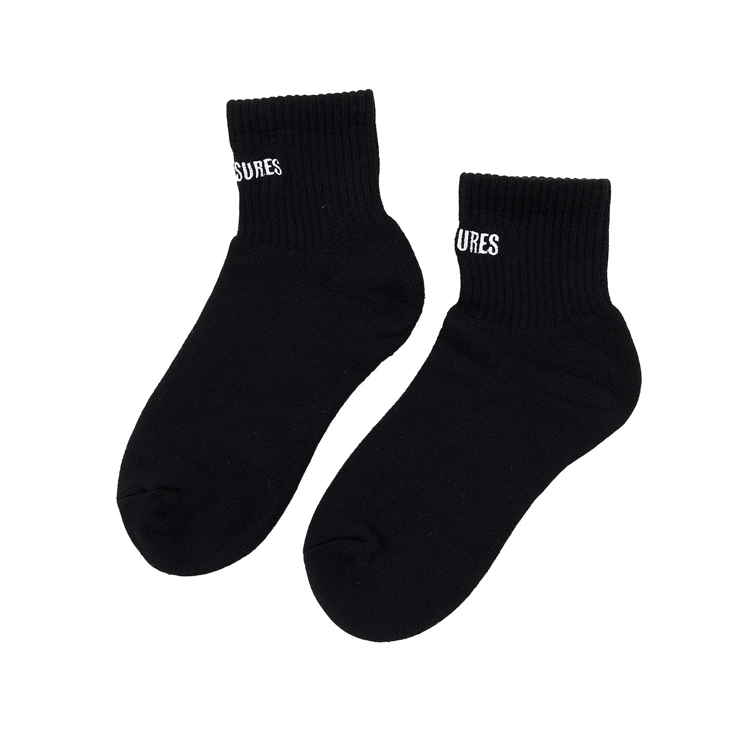 SOCKS - 2 PACK (BLACK + WHITE)