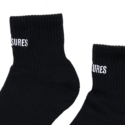 SOCKS - 2 PACK (BLACK + WHITE)