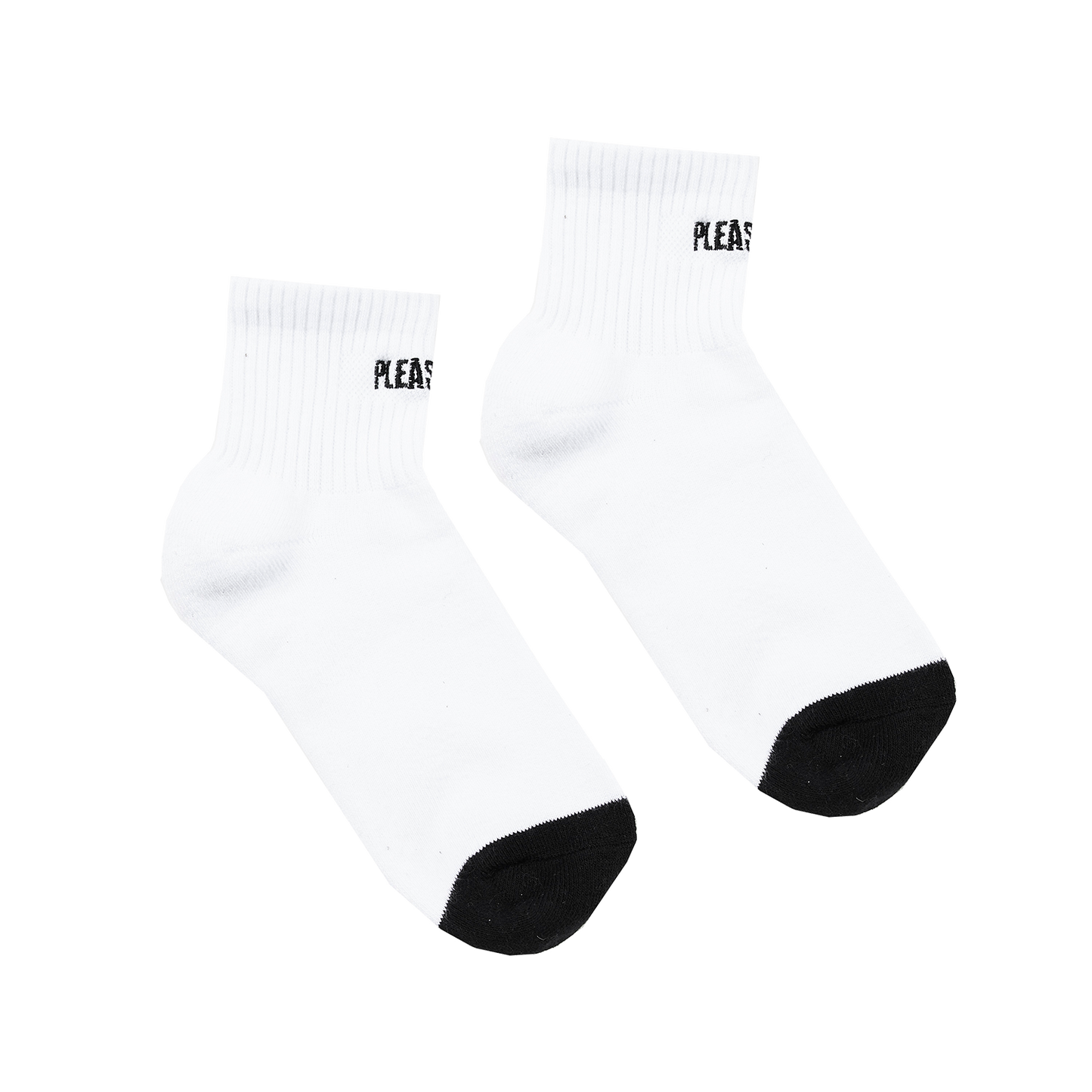 SOCKS - 2 PACK (BLACK + WHITE)