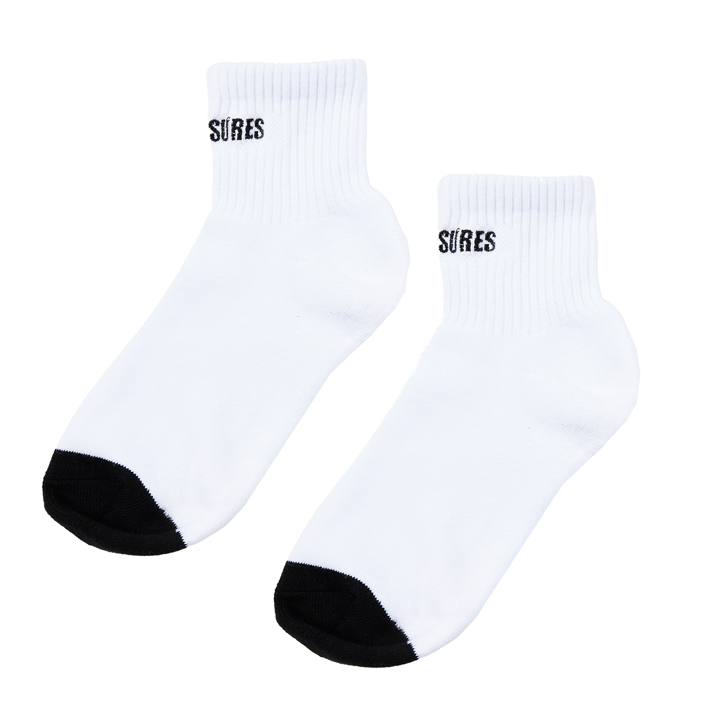 SOCKS - 2 PACK (BLACK + WHITE)