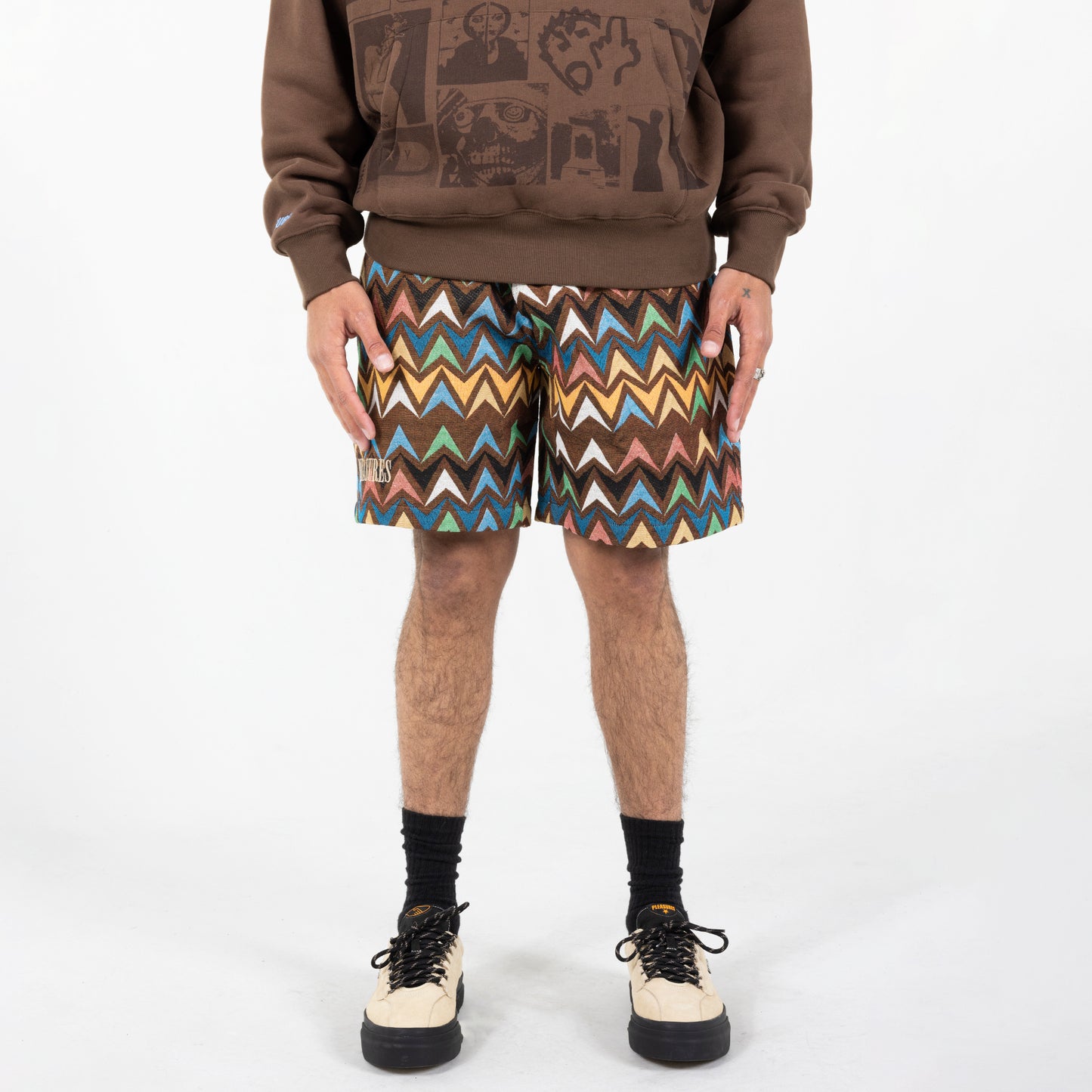 BASKET WOVEN SHORTS