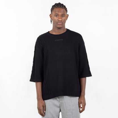 CHARLIE MOCK NECK KNIT SHIRT