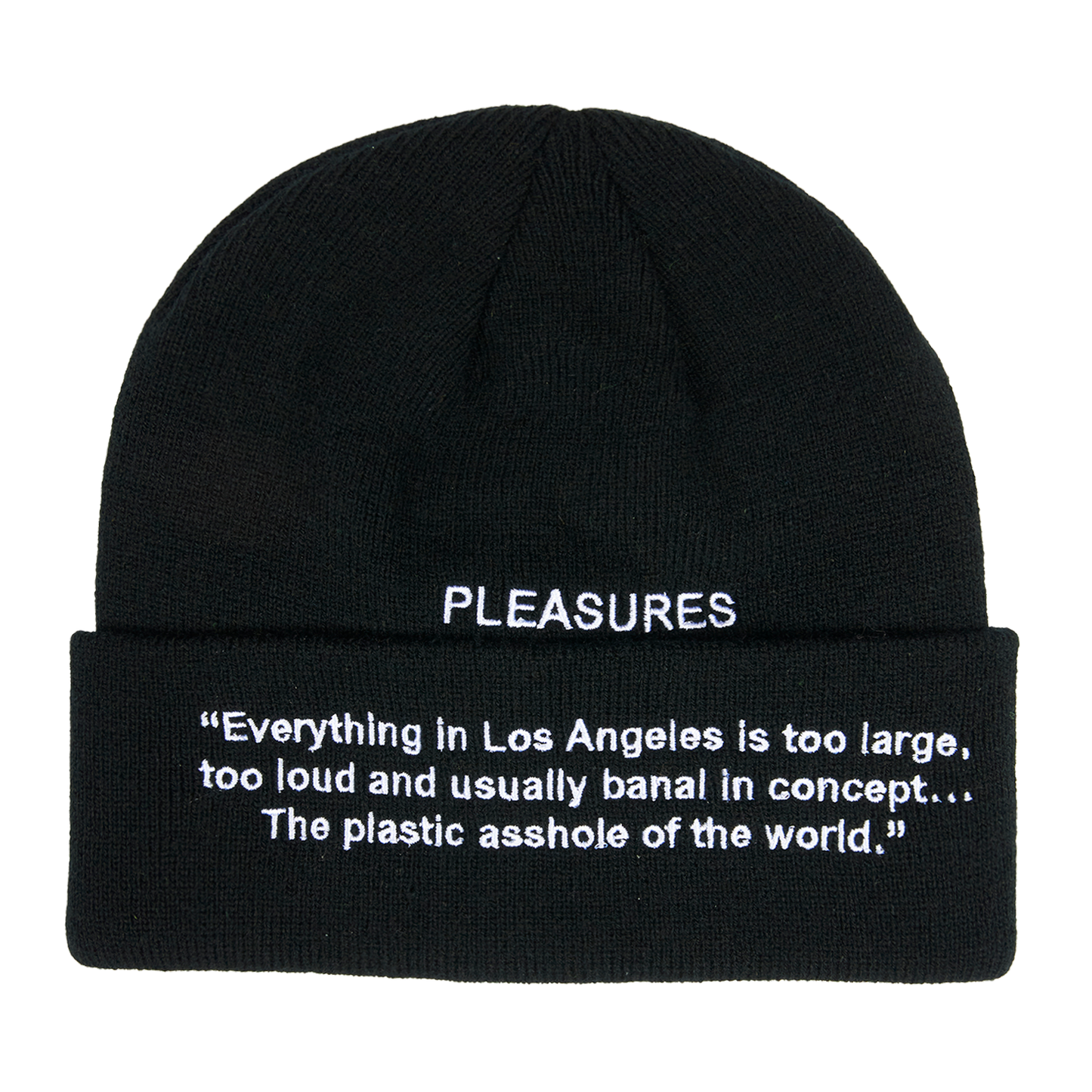 PLASTIC BEANIE