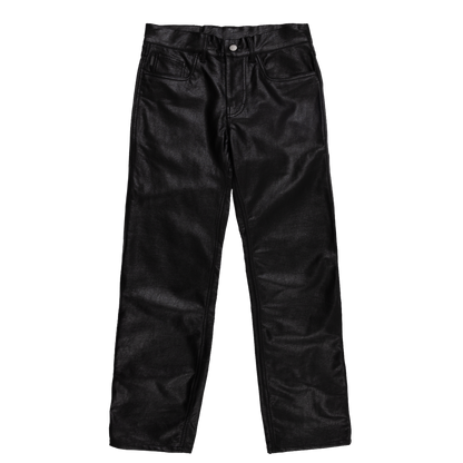 VEGAN LEATHER 5 POCKET PANT