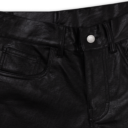 VEGAN LEATHER 5 POCKET PANT