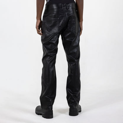 VEGAN LEATHER 5 POCKET PANT